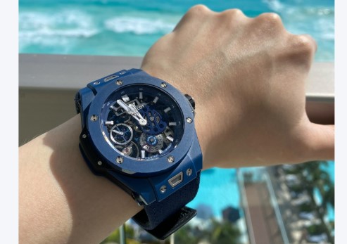 The Hublot Big Bang Unico Blue Ceramic Caribbean Watch Review - Isportmall
