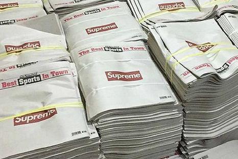 Fashion magazine| What was the New York Post × Supreme collaboration item like when the price jumped 40 times? - Isportmall