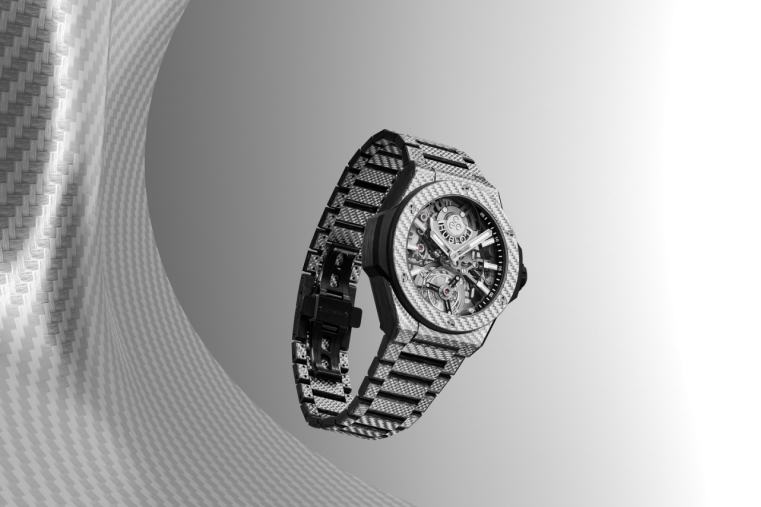 The Hublot Big Van Intra-Racelet Integrated Tourbillon Full Carbon Fiber Watch is a... - Isportmall