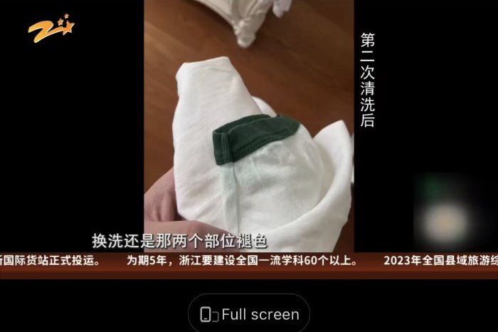 Luxury consumer goods were once again embroiled in a quality scandal. A 4,000 - won Gucci T-shirt faded in one wash. - Isportmall