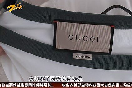 The 4400 yuan Gucci T-shirt was washed only once and the color faded. Gucci replied, "I don't recommend you washing yourself." - Isportmall