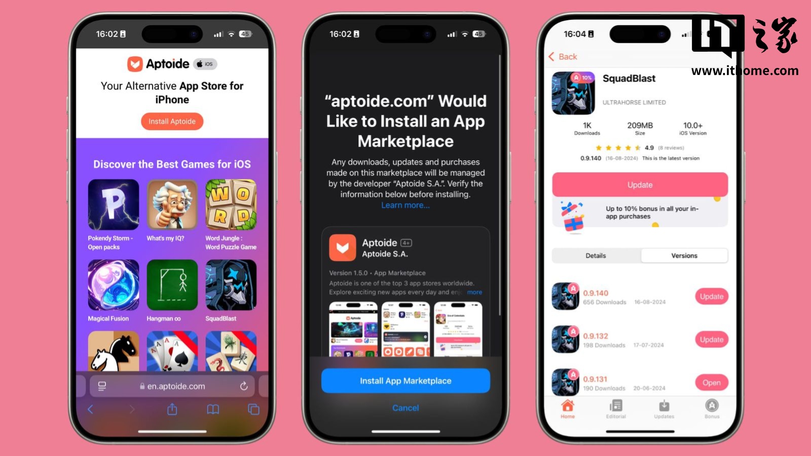 AptoideはEUでアップルのiOSゲームアプリストアを正式に発売し、旧版ゲームをダウンロードできる - 加奈ショップ