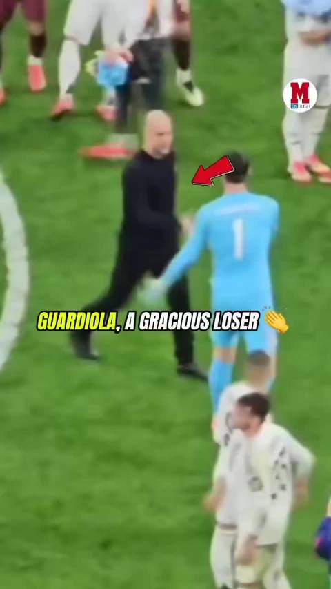 レアル・マドリッドに併殺され、グアルディオラは試合後に審判&レアル・マドリッド選手と握手し、ファンに挨拶した - 加奈ショップ