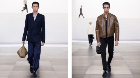 ディオール二〇二五冬のメンズショーショーショー会場のシルエット - 加奈ショップ