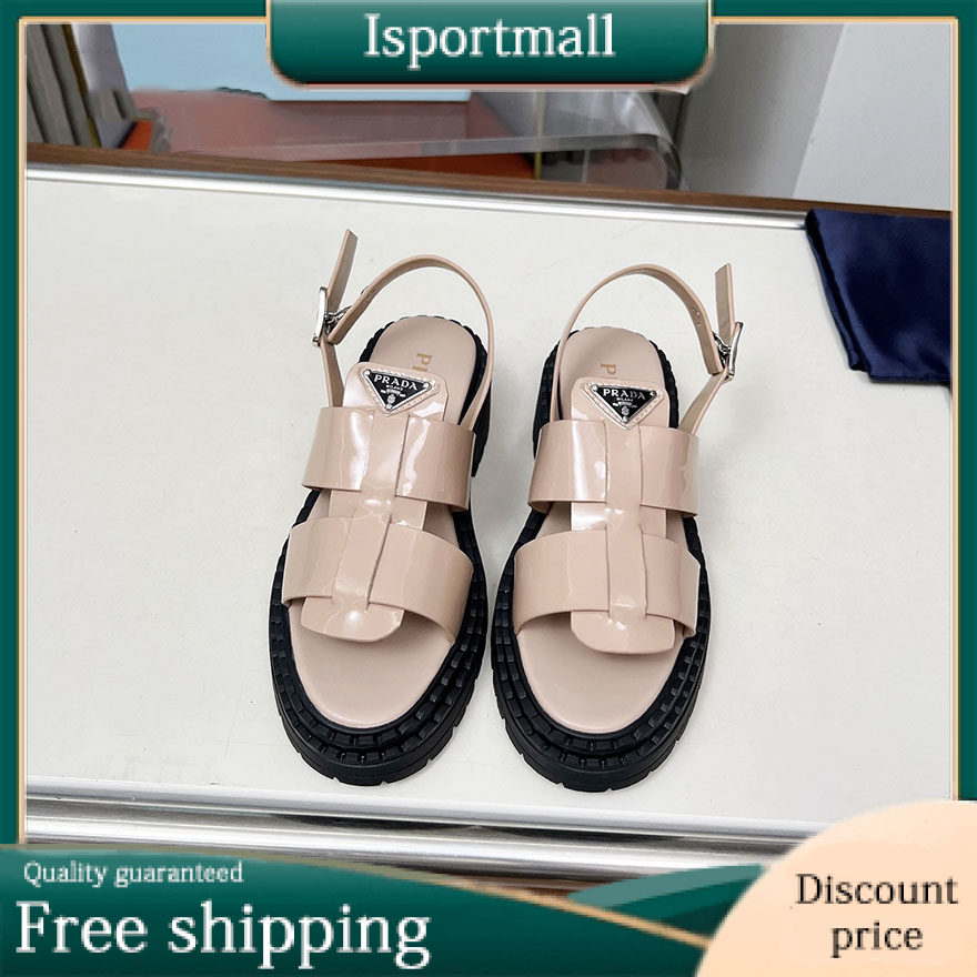 Prada Spring/Summer 2025 Leather Sandals-Isportmall