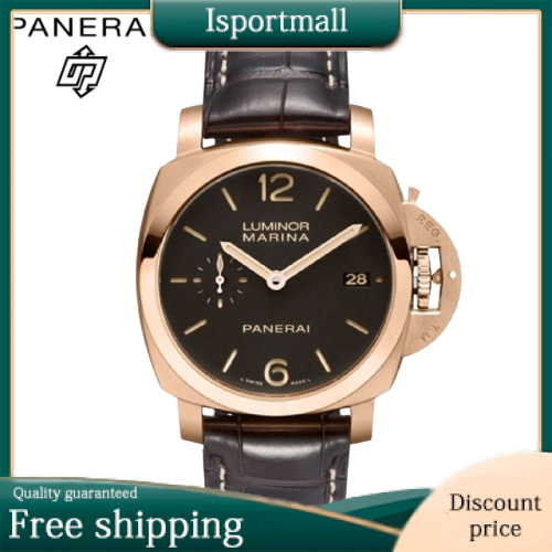PANERAI Officine Panerai Luminor Marina 3Days ORO ROSSO 42mm PAM00393-Isportmall