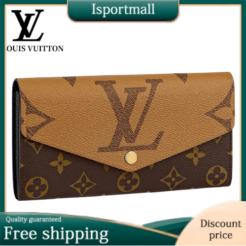 LOUIS VUITTON (Louis Vuitton Monogram) Portefeuille Sarah Long Wallet M80726-Isportmall