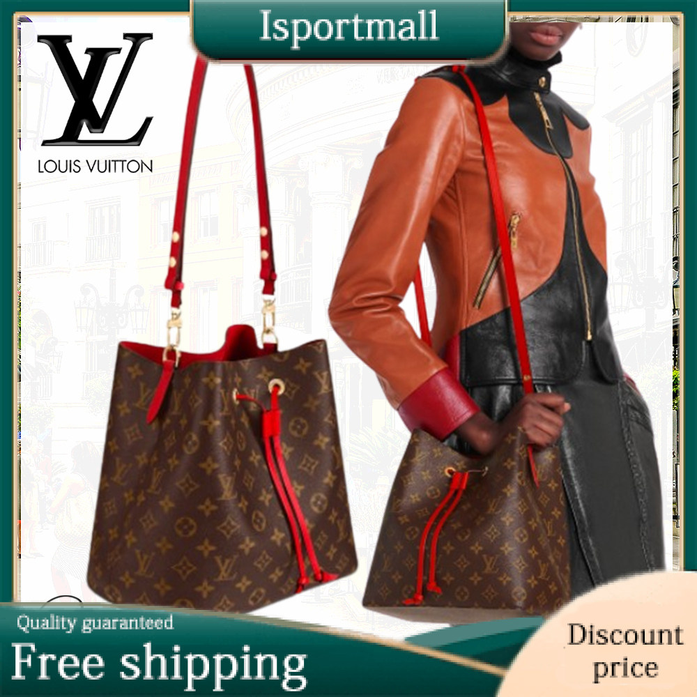 LOUIS VUITTON (Louis Vuitton Monogram) Shoulder Bag Monogram NeoNoe Bucket Bag Noir M44021-Isportmall