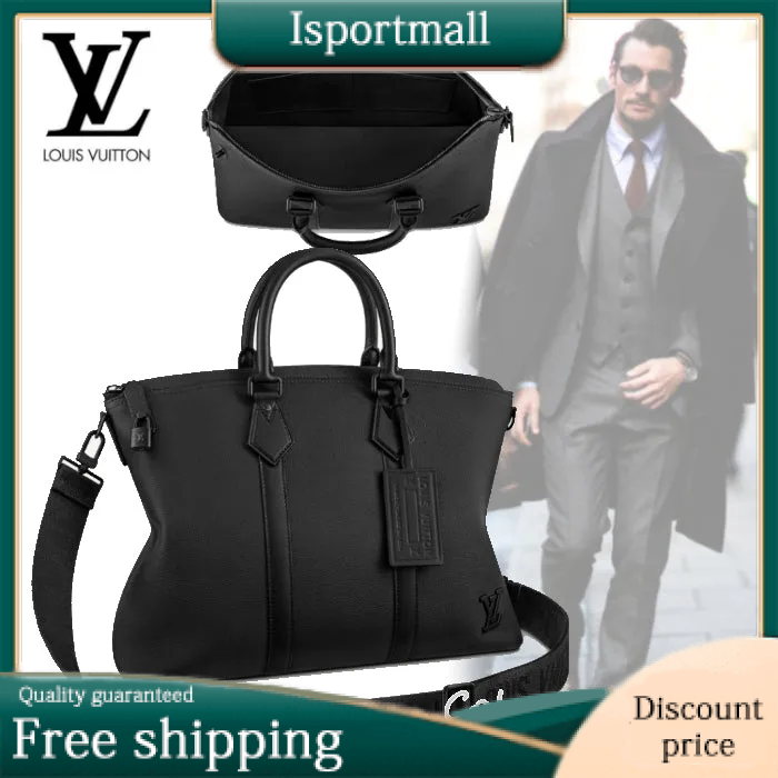 [Excellent storage capacity] LOUIS VUITTON Lockit Business Bag M59158-Isportmall