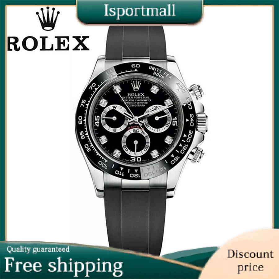 Rolex Cosmograph Daytona Black *8P Diamond 116519LNG Men's-Isportmall