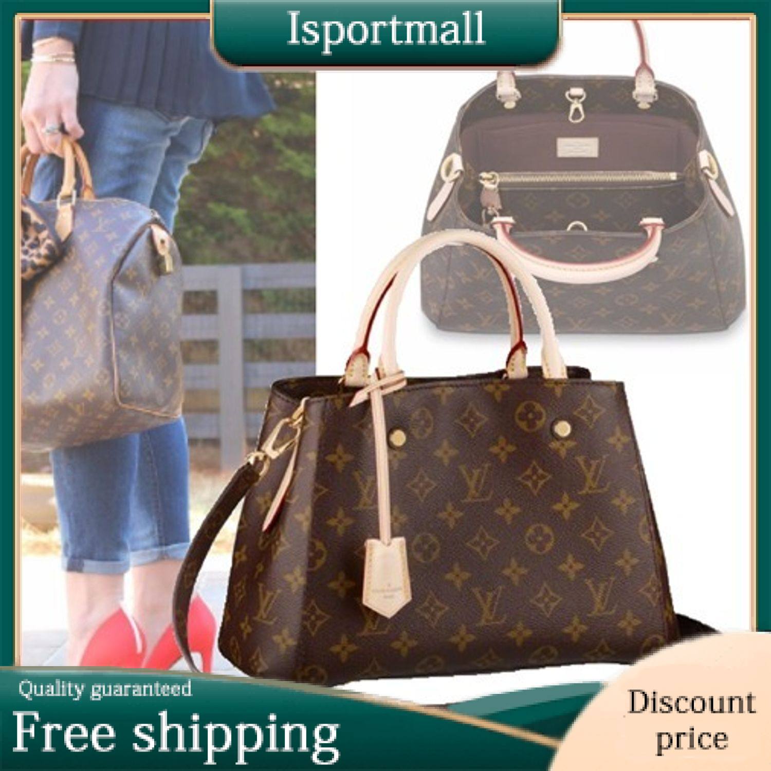 [Louis Vuitton] MONTAIGNE Medium Handbag M41056-Isportmall