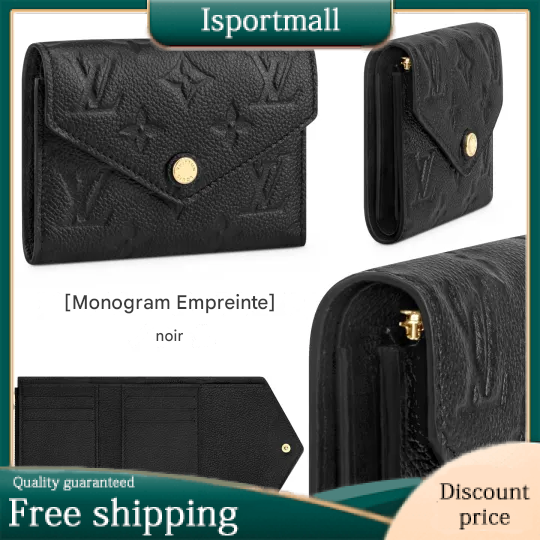  Popular ★ LOUIS VUITTON Portefeuille Victorine Mini Wallet M62472-Isportmall