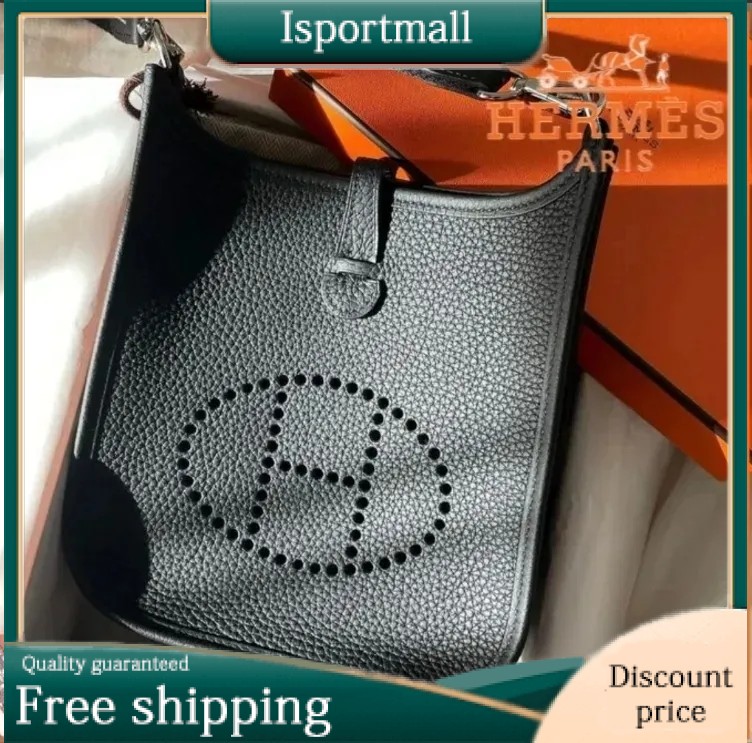 HERMES Evelyn TPM Black Taurillon-Isportmall
