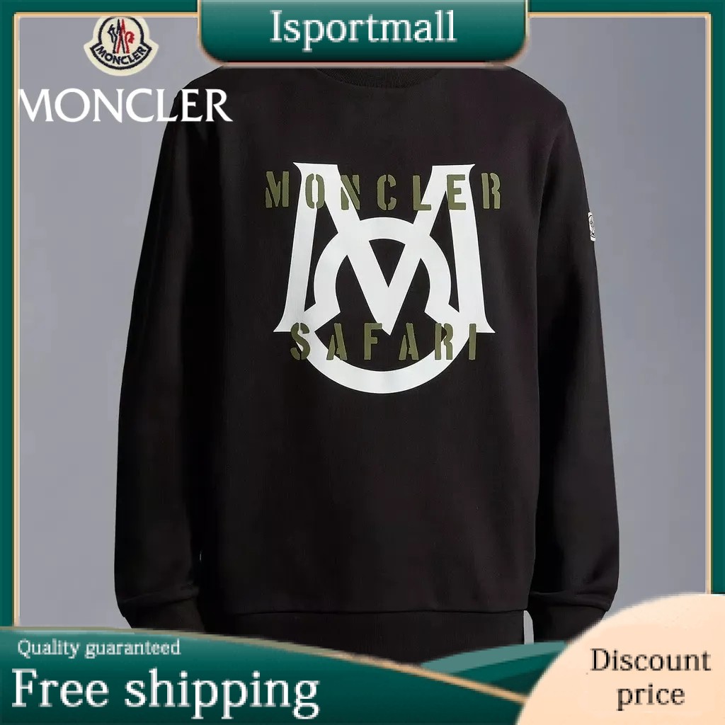 Very popular ★ [MONCLER] Sweatshirt for men, casual, crew neck-Isportmall