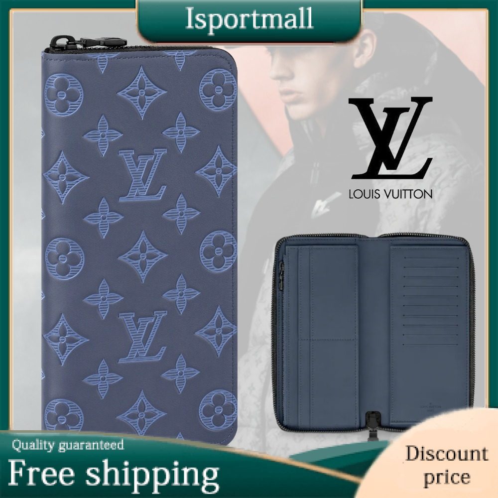 Louis Vuitton Zippy Wallet Men's Long Wallet-Isportmall