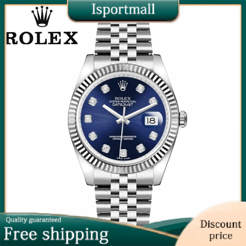 ROLEX Rolex Datejust 116234 Black Oyster Bracelet-Isportmall