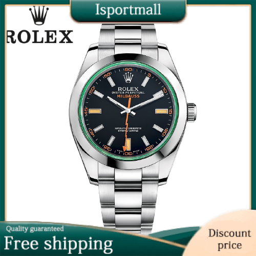 ROLEX Milgauss 116400GV Black Random Serial Number-Isportmall