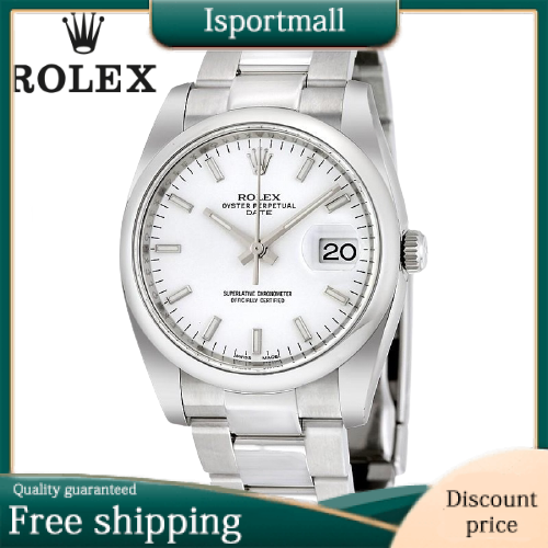 ROLEX Rolex Oyster Perpetual & Date 115200 White-Isportmall