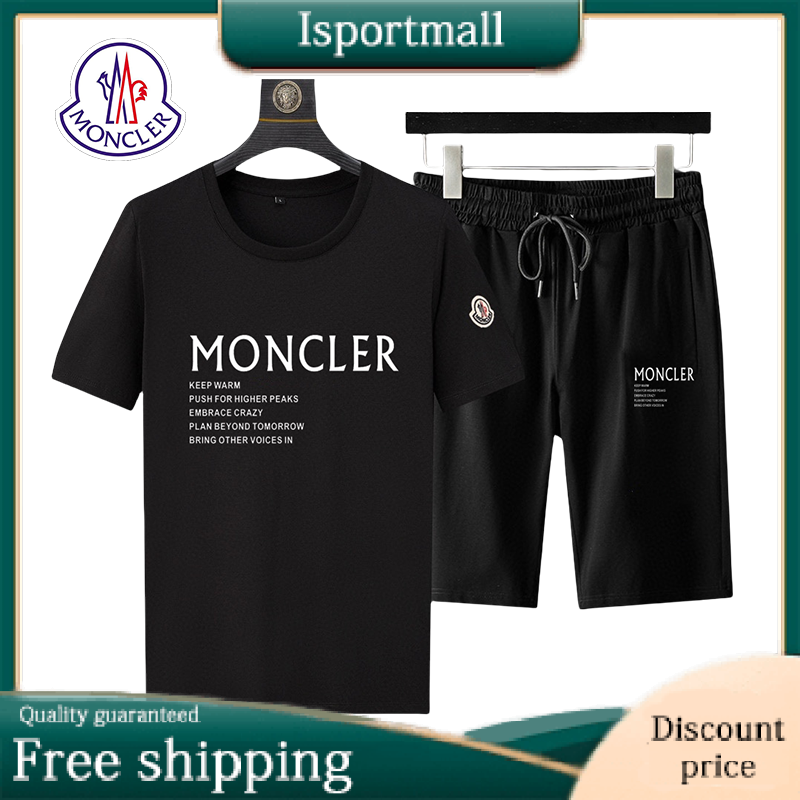 Moncler short-sleeved shorts, top and bottom set-Isportmall