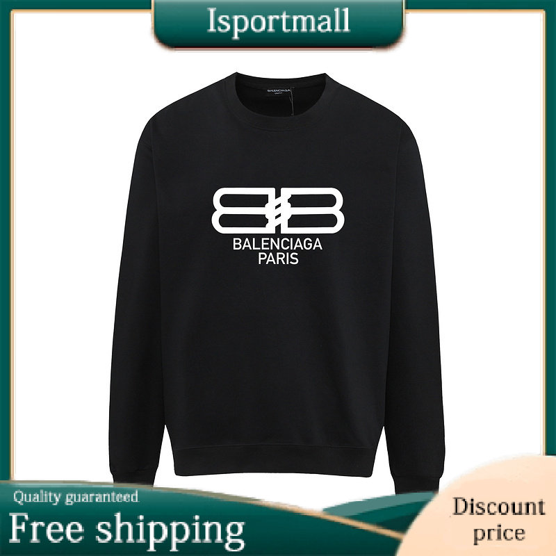[Balenciaga] New Autumn/Winter print sweatshirts for men and women-Isportmall