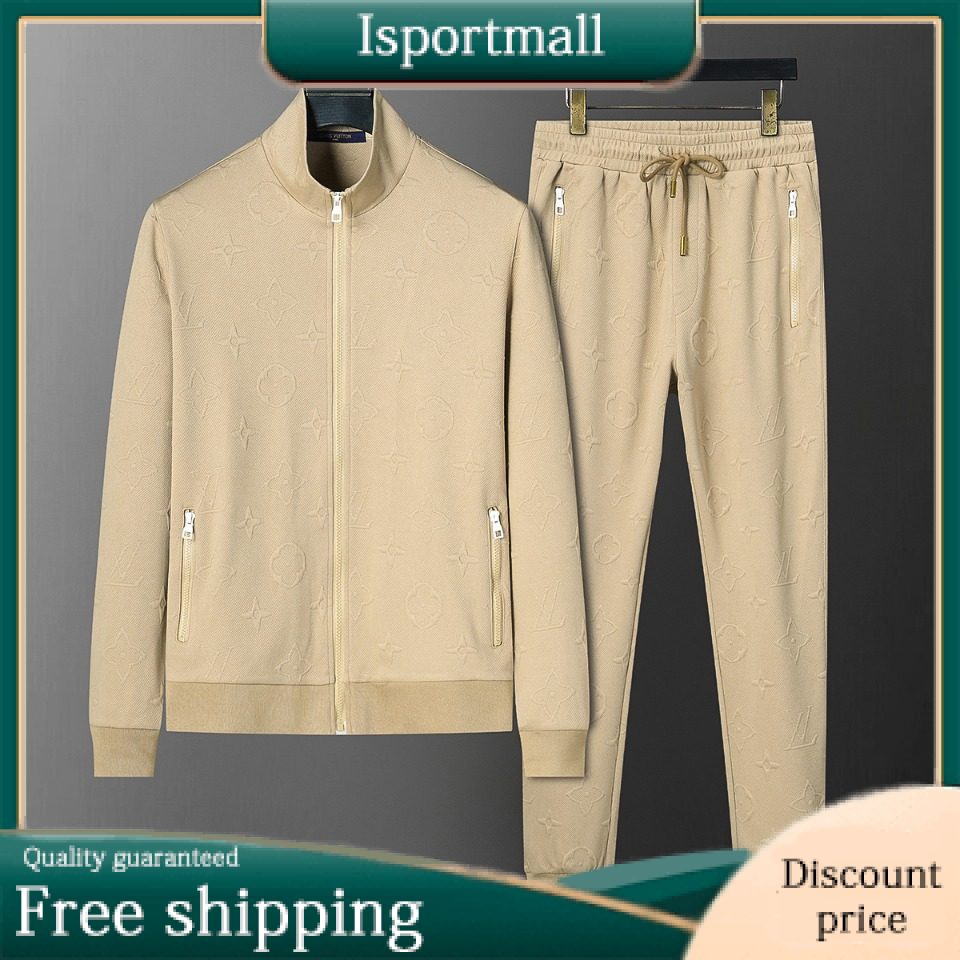 Louis Vuitton Sale Local Price Limited Quantity Sold Out Cotton Jersey Sweatshirt Long Sleeve Suit-Isportmall