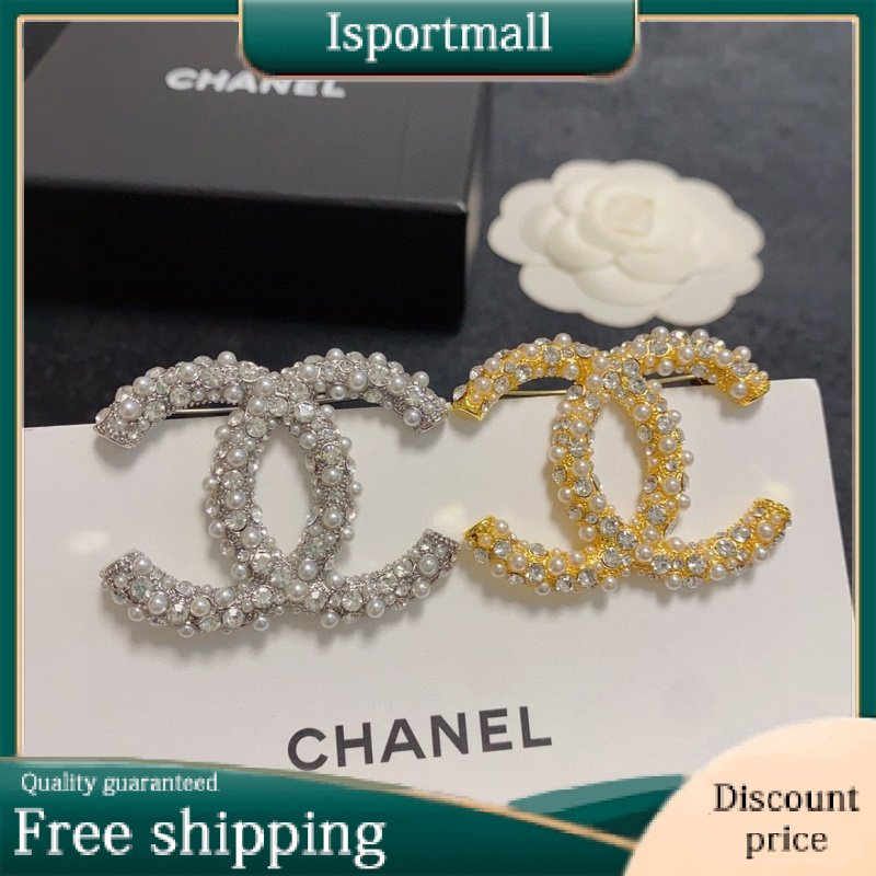  [CHANEL] Chanel flower design brooch, an elegant accessory in pink-Isportmall