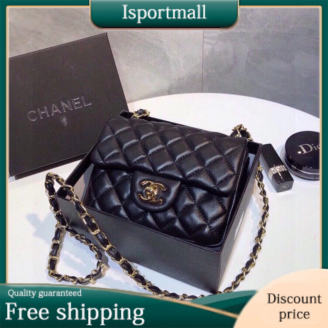 CHANEL Messenger Bag 18*13cm-Isportmall