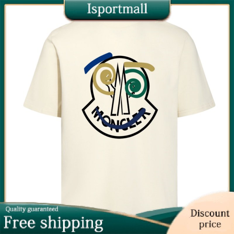 MONCLER Cotton Jersey Logo T-Shirt-Isportmall