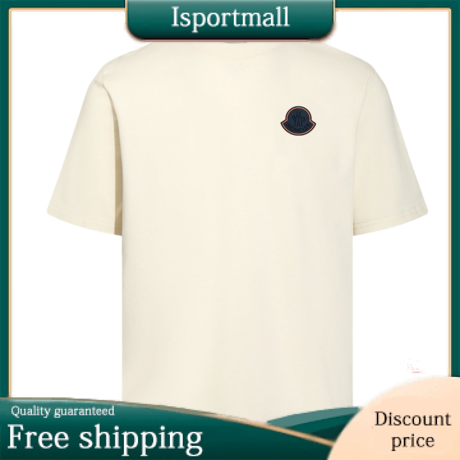 MONCLER Cotton Jersey Logo T-Shirt-Isportmall