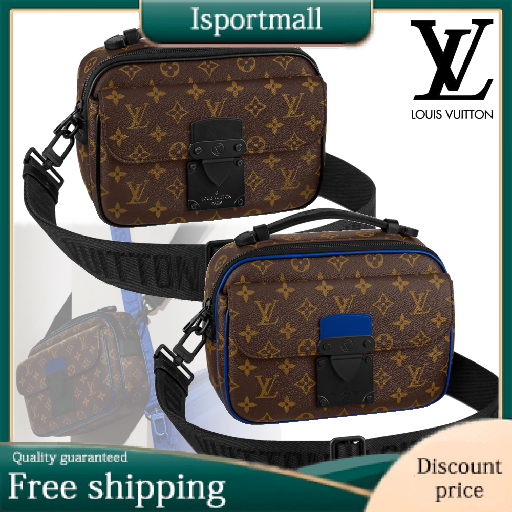 LOUIS VUITTON Stylish S-lock Messenger Bag 7 colors M46246 /M45806/ M58489/ M45863-Isportmall