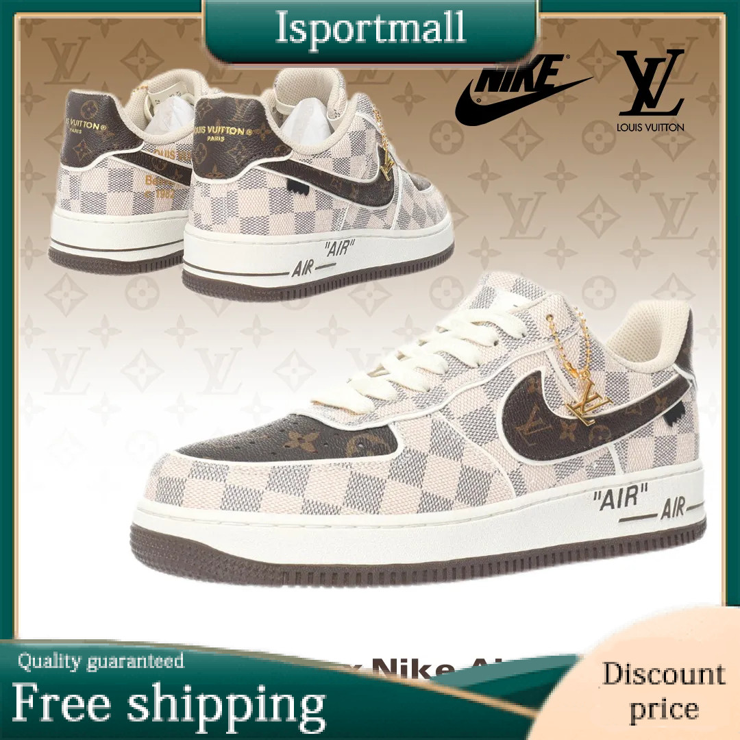 [Not available in Japan] ♪ Extremely hard to find LOUIS VUITTON x NIKE AIR FORCE1 [Cash on delivery]-Isportmall