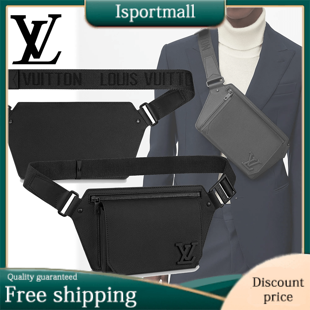 [LOUIS VUITTON] Bumbag NV Grained Calfskin M57081-Isportmall