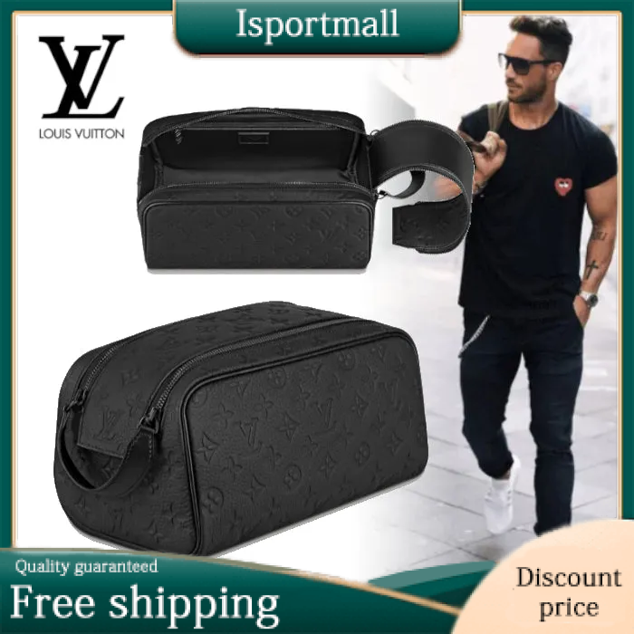 [Excellent storage capacity] LOUIS VUITTON Dopp Kit Handbag M59478-Isportmall