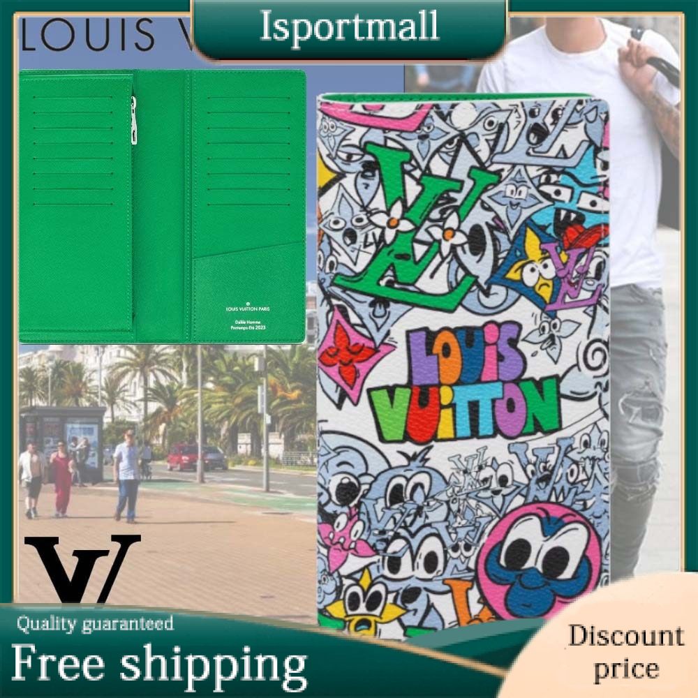 LOUIS VUITTON Louis Vuitton Long Wallet Portefeuille Brazza NM M82011-Isportmall