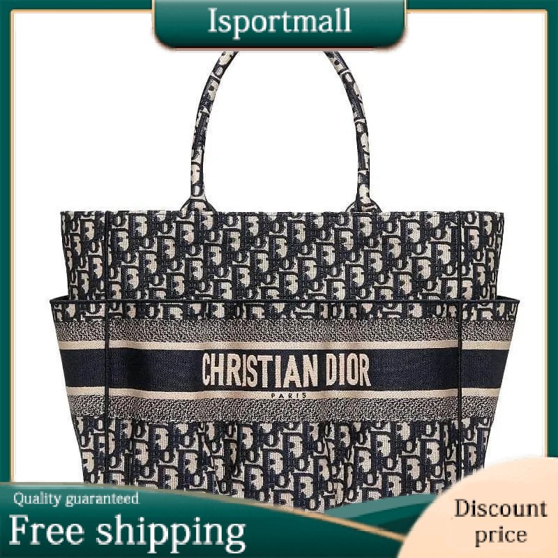 [DIOR] The hot new item ★ OBLIQUE Blue Canvas Catherine Tote-Isportmall