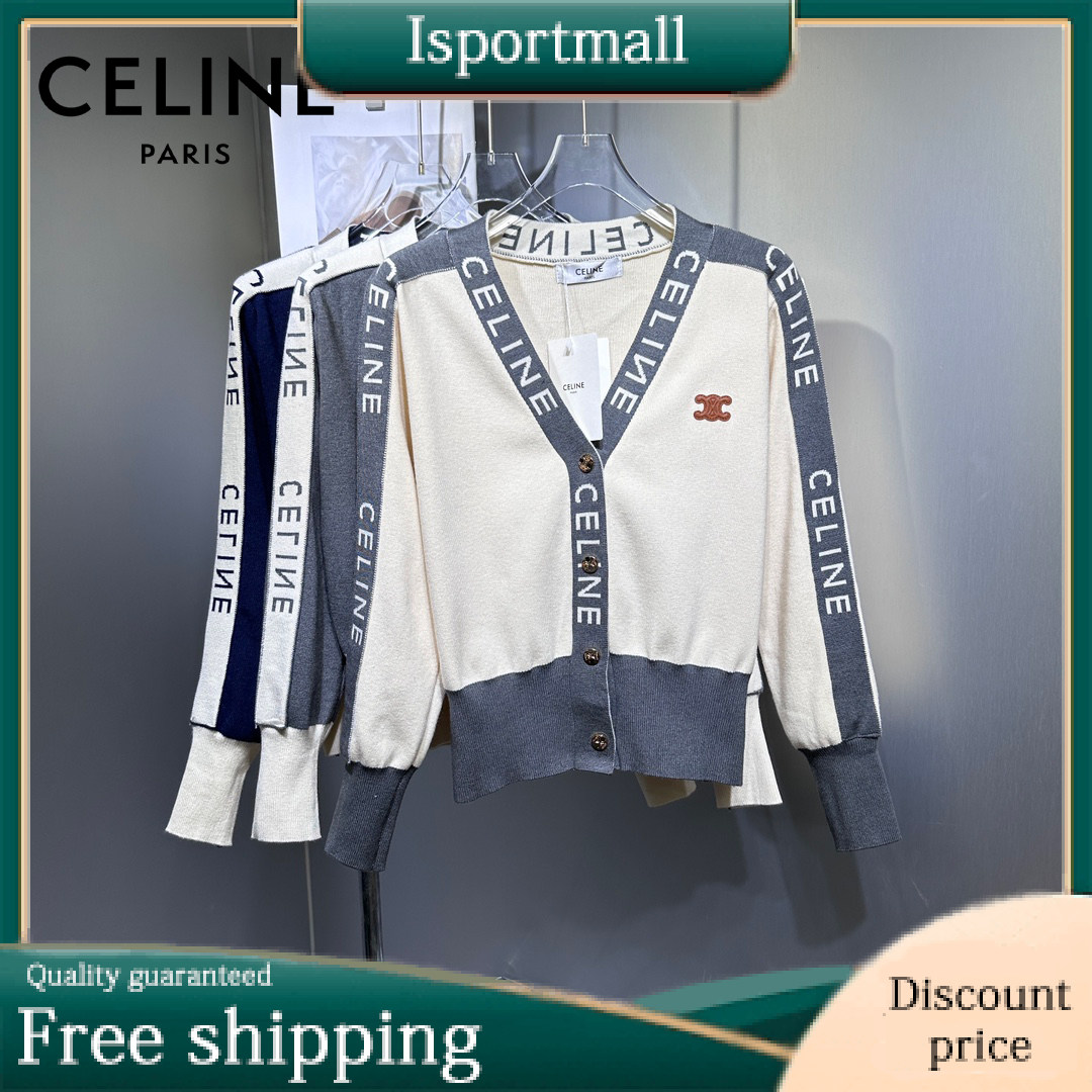 Celine Spring/Summer Lightweight Ice Silk Long Sleeve-Isportmall