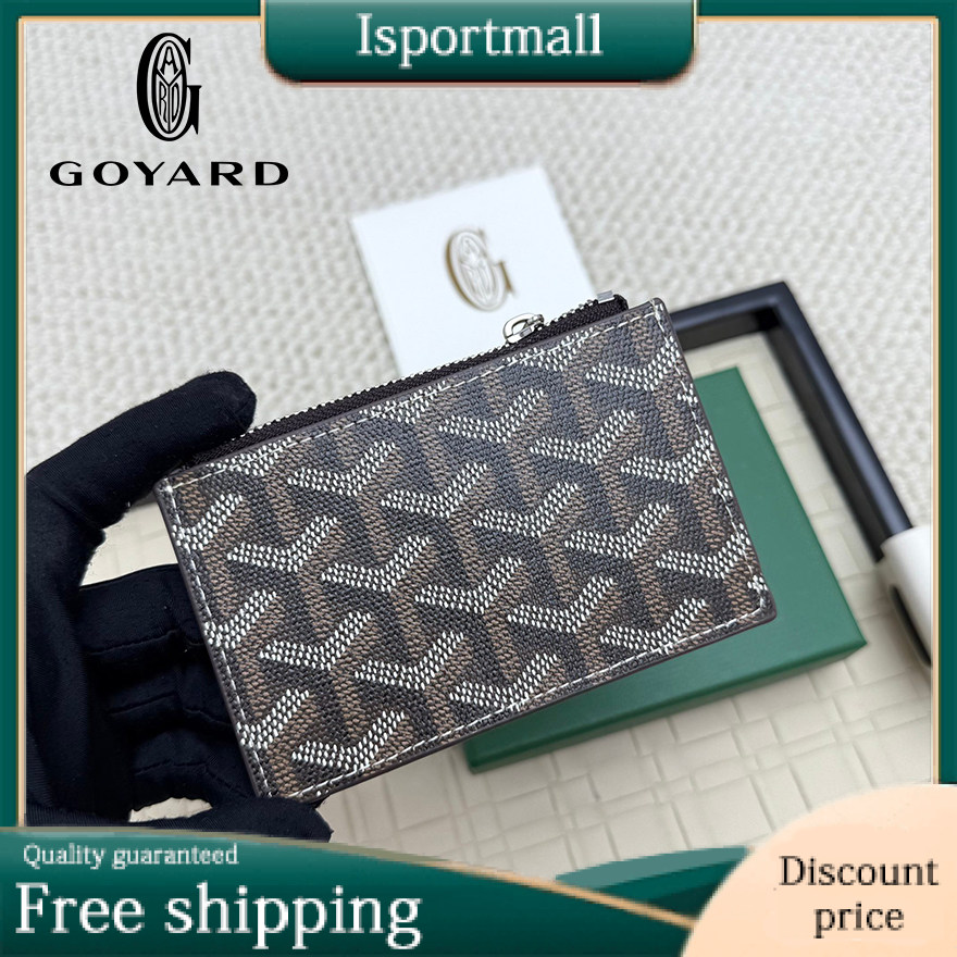 Goyard Bourbon Zippered Coin and Card Holder-Isportmall